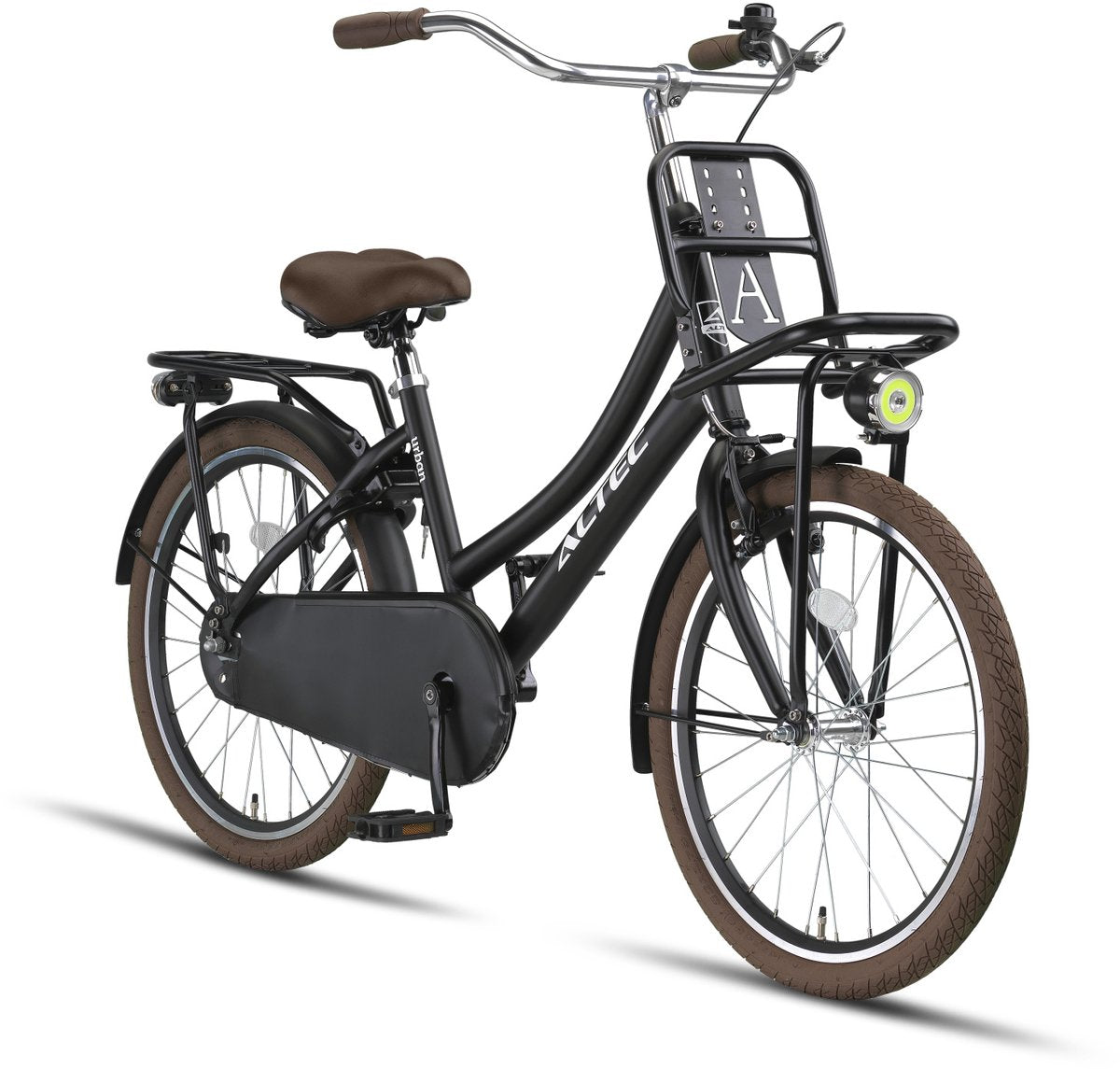 Altec Urban Transportfiets 20 inch Mat Zwart (detail)