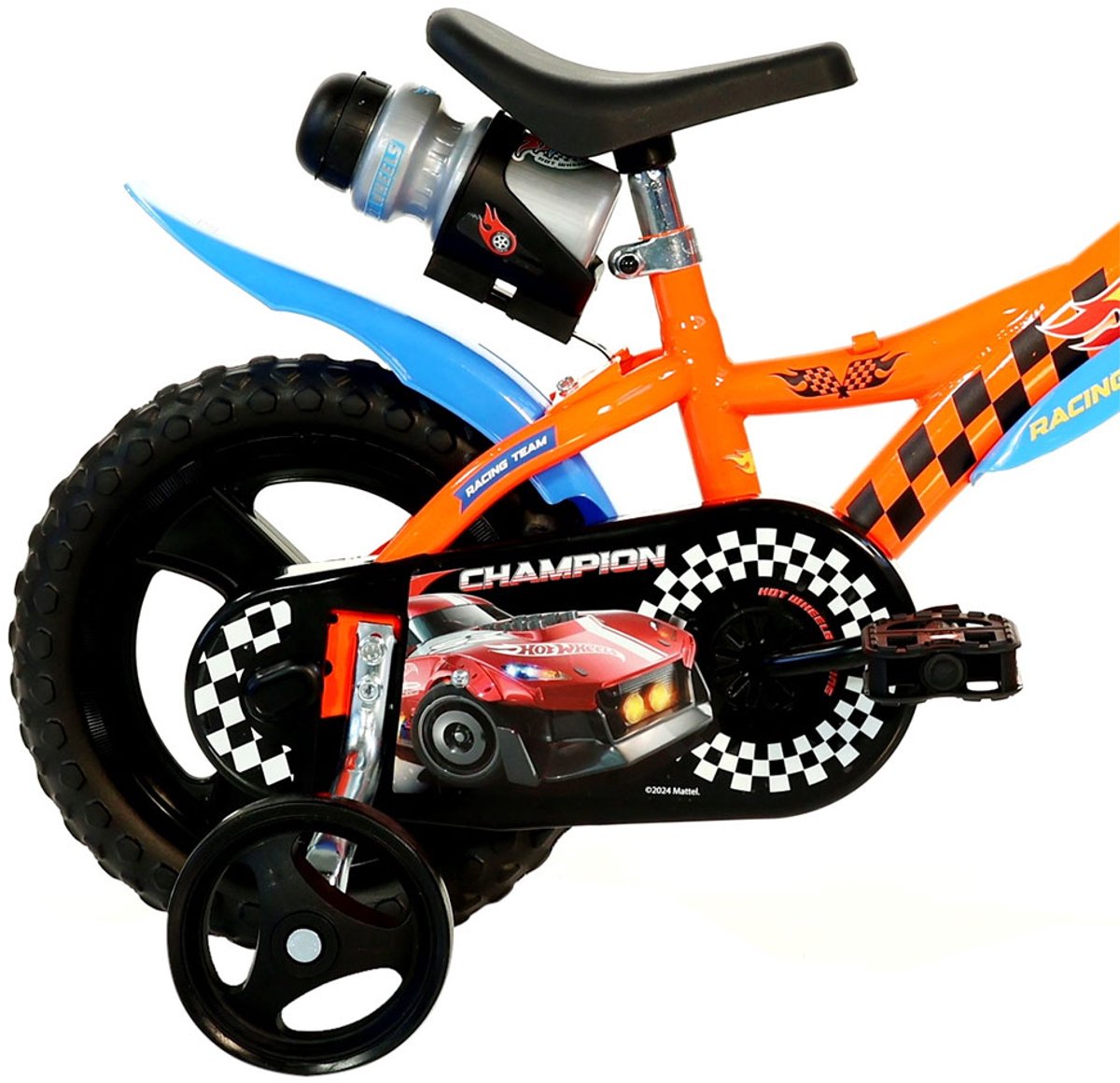 Dino Bikes Hot Wheels 12 inch jongensfiets (detail)