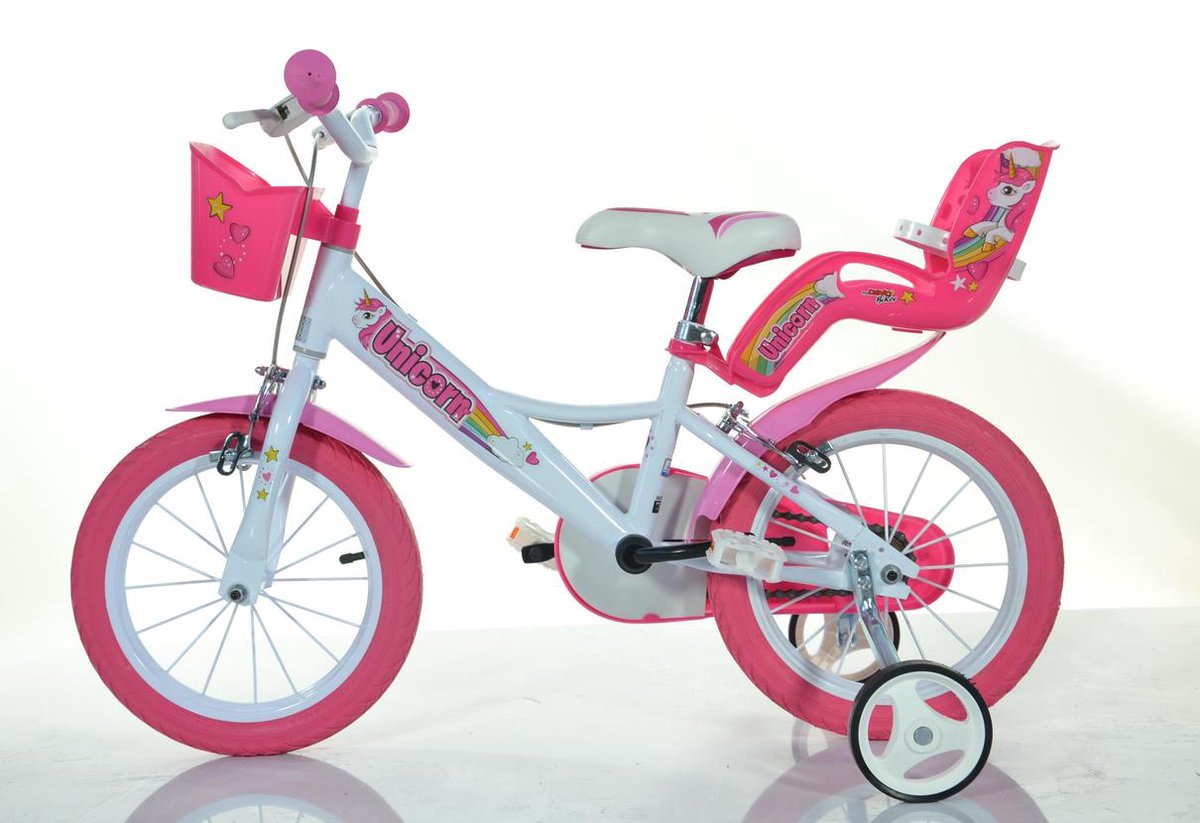 Dino Bikes Kinderfiets 16 inch Unicorn (detail)