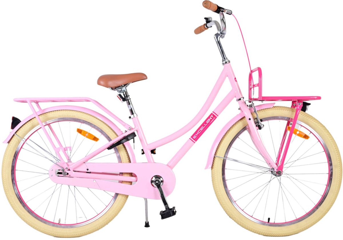 Volare Excellent Kinderfiets - Meisjes - 24 inch - Roze