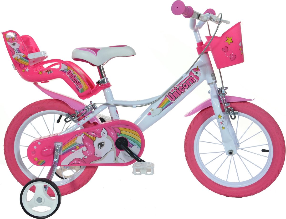 Dino Bikes Kinderfiets 14 inch Unicorn