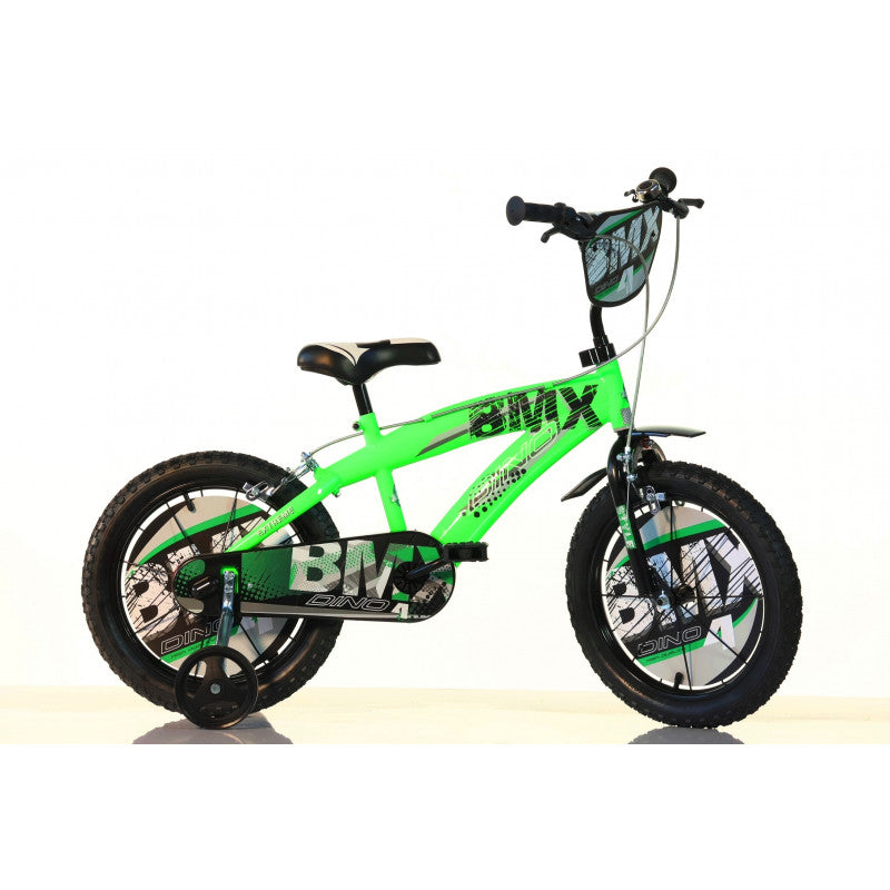 Dino Bikes Kinderfiets BMX groen 14 inch