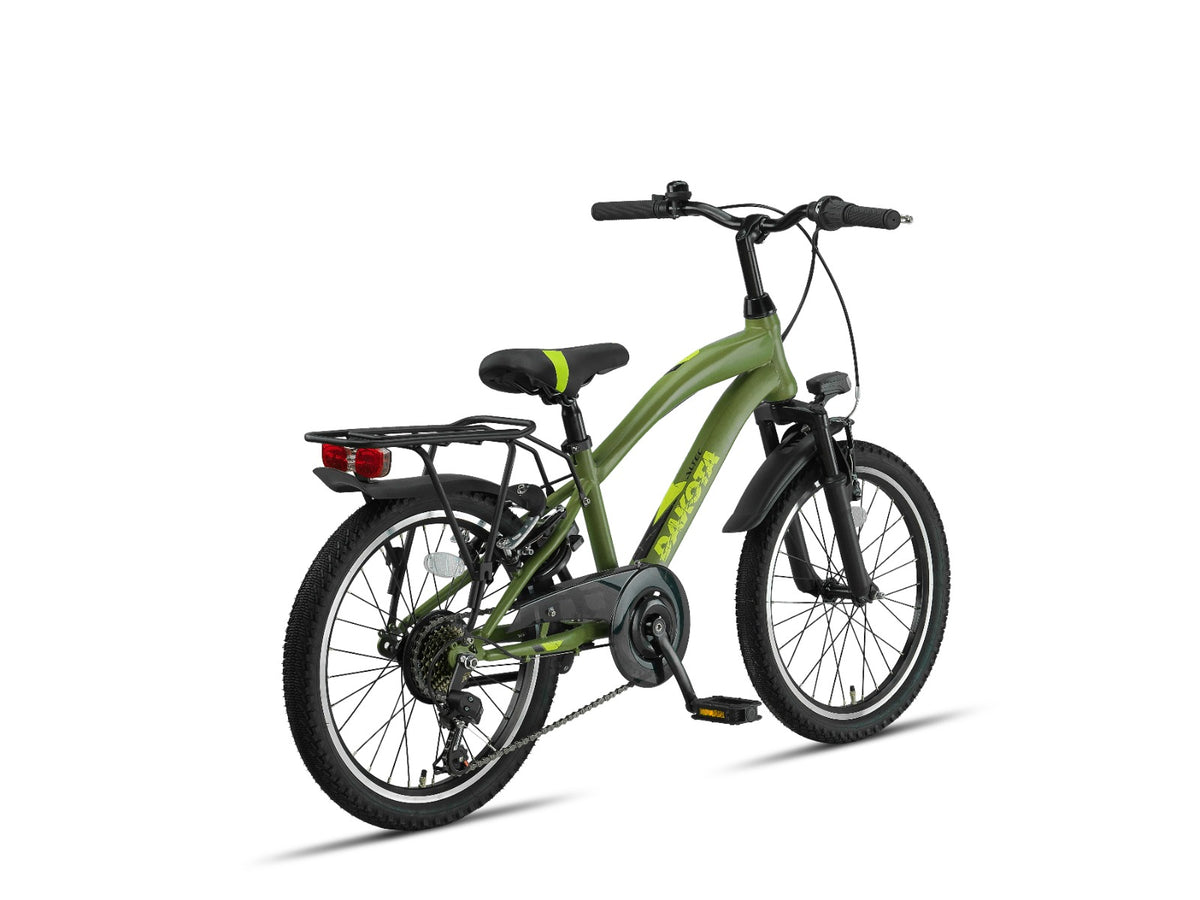 Altec Dakota 20 inch Jongensfiets Army green (detail)