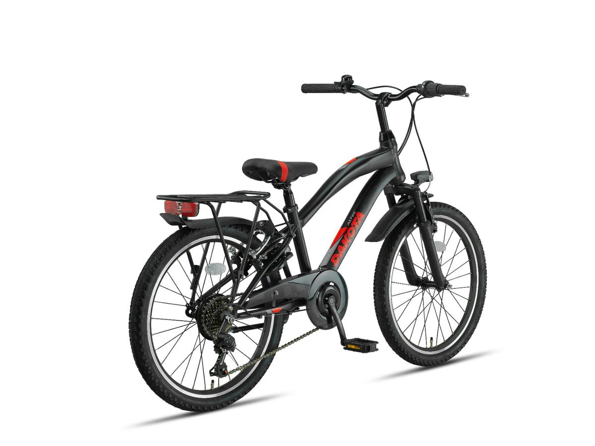 Altec Dakota 22 inch Jongensfiets Zwart (detail)