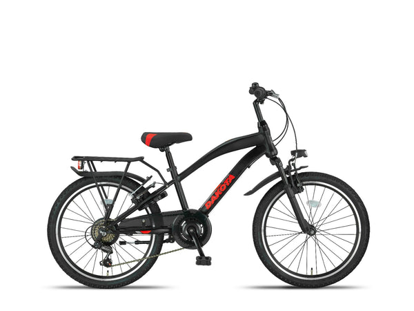 Altec Dakota 22 inch Jongensfiets Zwart