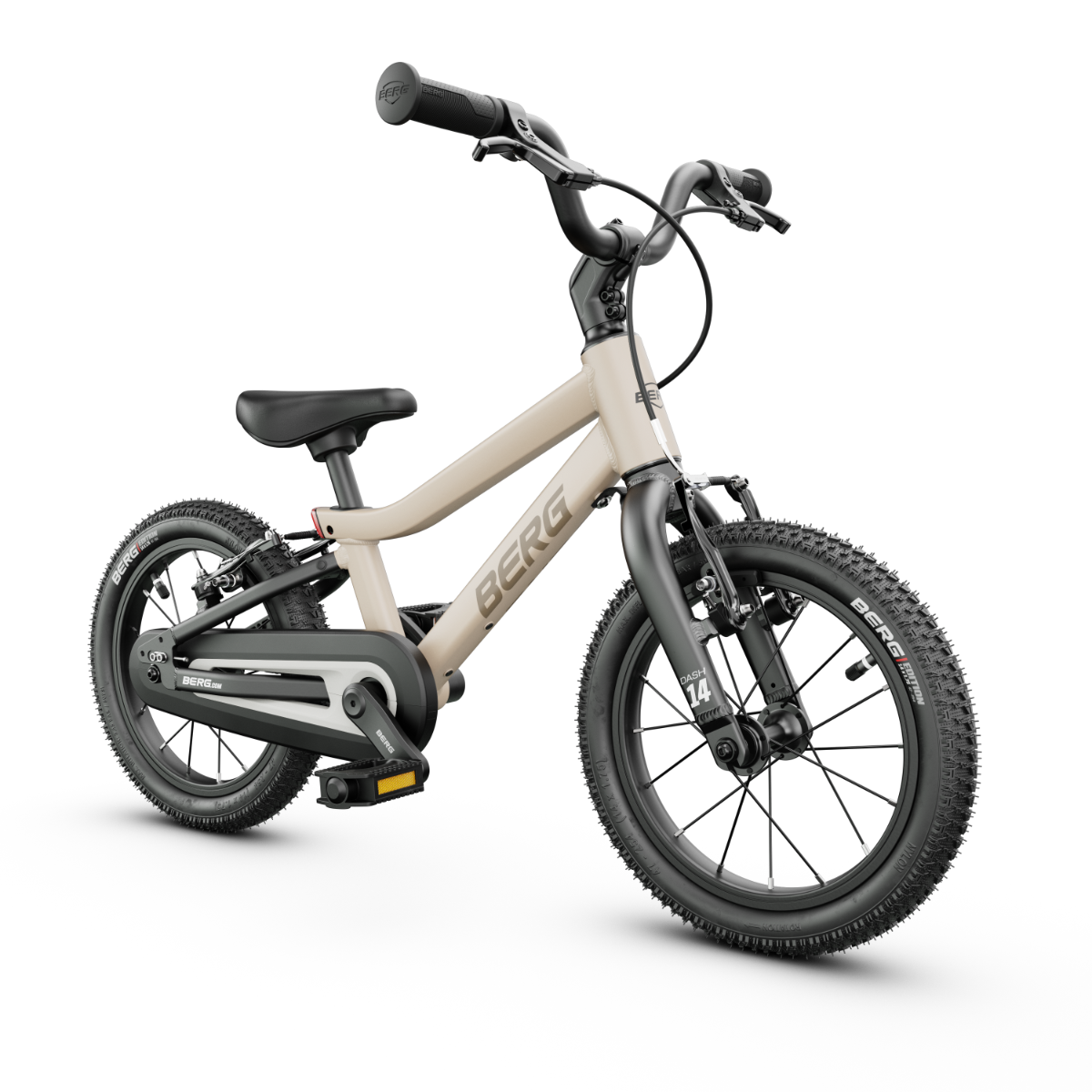 Berg Dash Kinderfiets 14 inch Sand beige (detail)