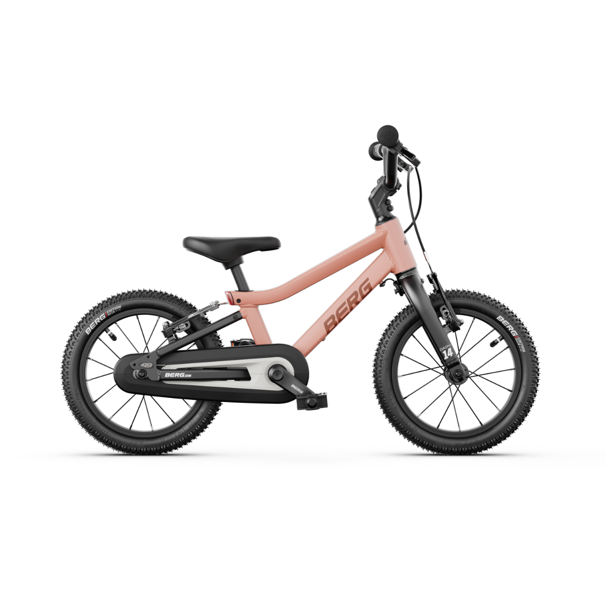 BERG Dash 14 Inch Kinderfiets Terracotta Red