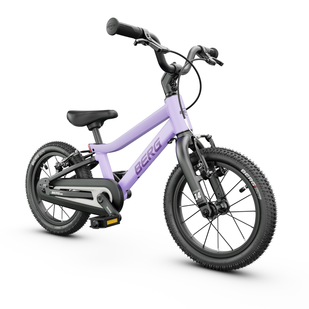 BERG Dash Kinderfiets 14 inch Lavender purple (detail)