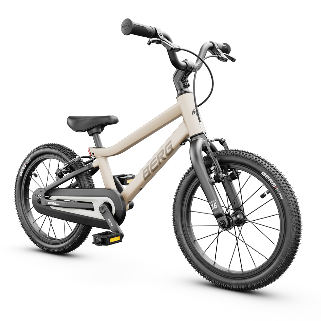 BERG Dash 16 Inch Kinderfiets Sand Beige