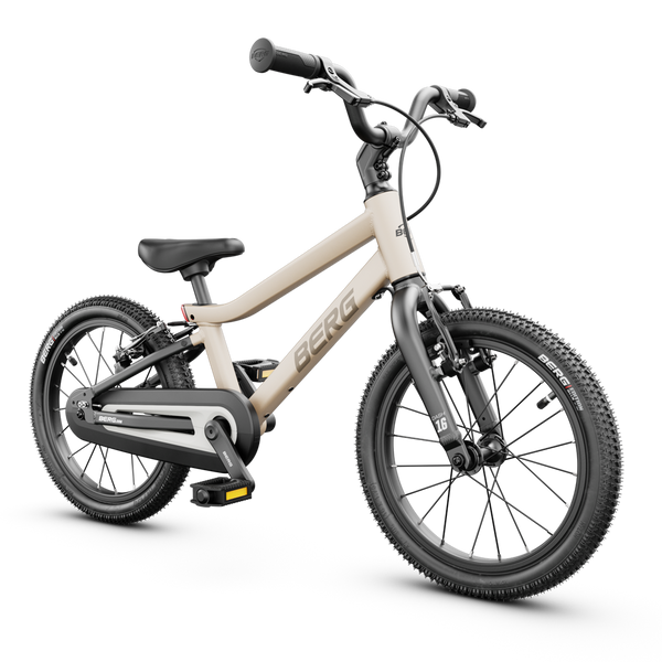 BERG Dash 16 Inch Kinderfiets Sand Beige