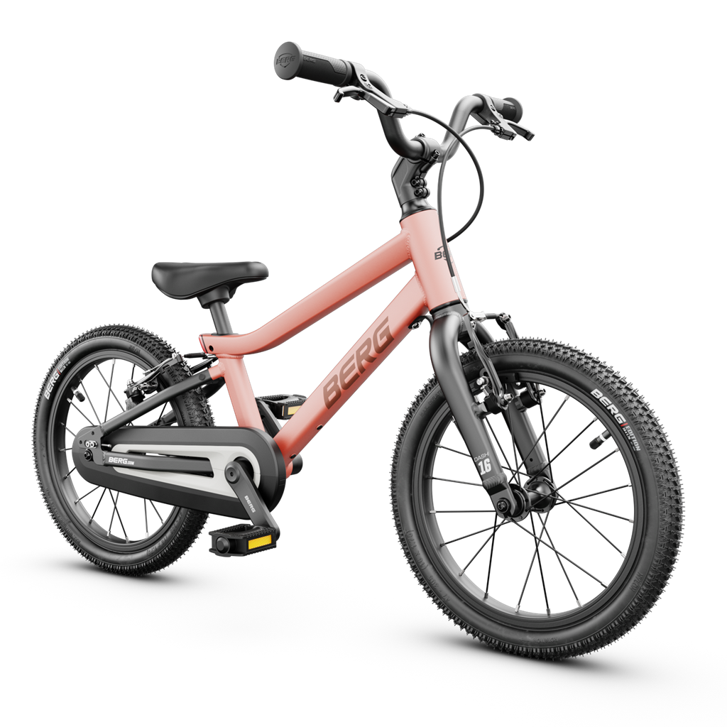 BERG Dash 16 Inch Kinderfiets Terracotta Red