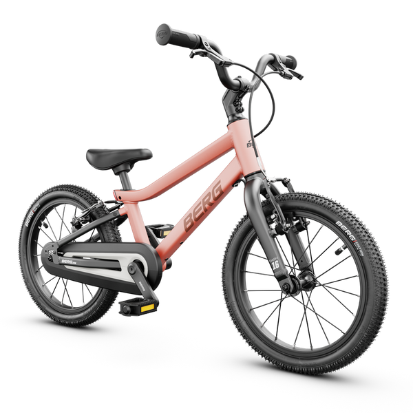 BERG Dash 16 Inch Kinderfiets Terracotta Red