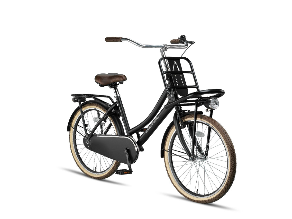 Altec Urban Transportfiets 24 inch Mat Zwart (detail)