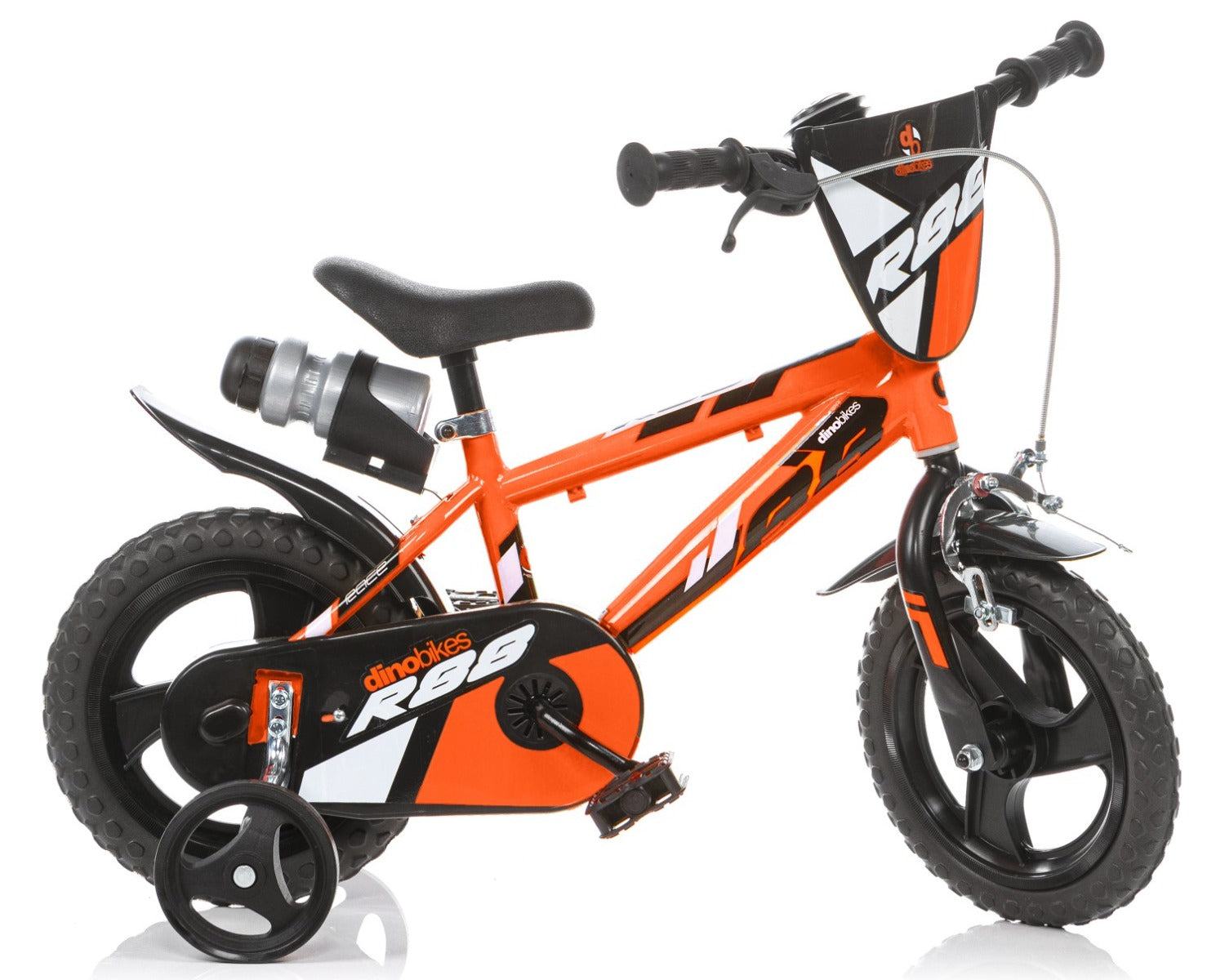 Dino Bikes R88 Kinderfiets 12 Inch Doortrapper Oranje