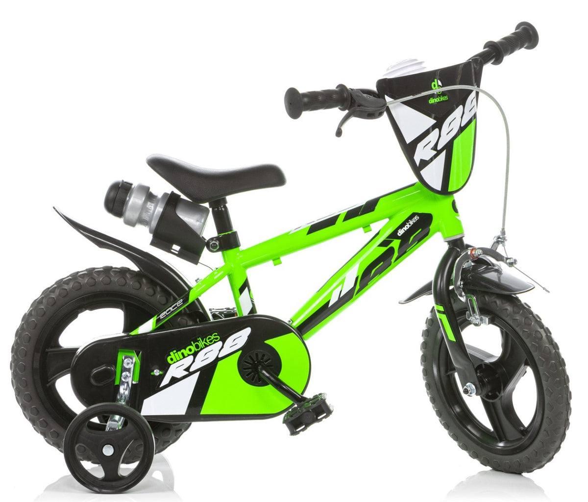 Dino Bikes R88 Kinderfiets 12 Inch Doortrapper Groen
