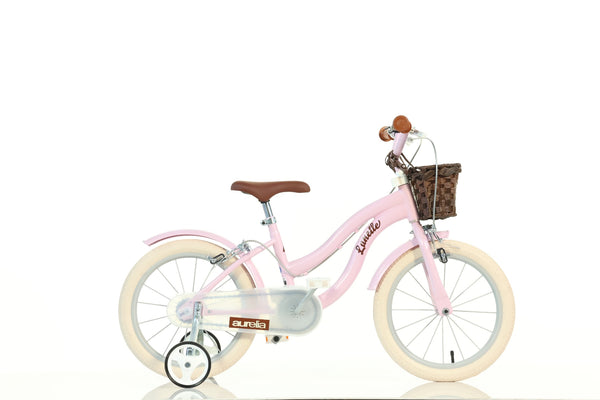 Dino Bikes Retro Kinderfiets Roze 16 inch
