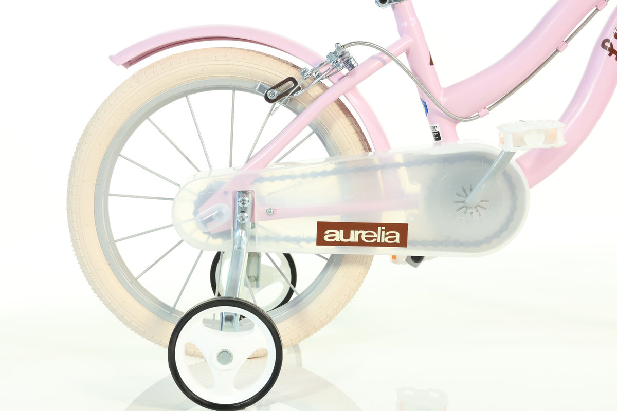 Dino Bikes Retro Kinderfiets Roze 16 inch (detail)