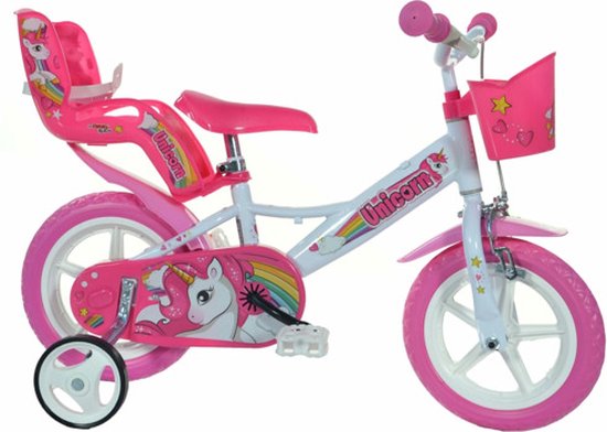 Dino Bikes Kinderfiets 12 inch Unicorn