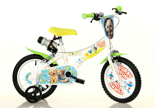 Dino Bikes Furry Fun 14 inch Kinderfiets