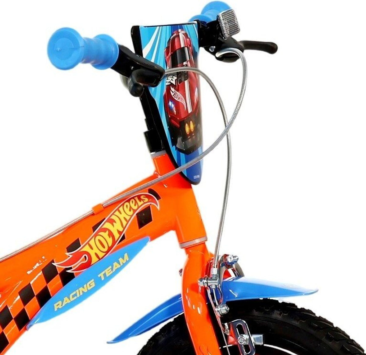Dino Bikes Hot Wheels 14 inch jongensfiets (detail)