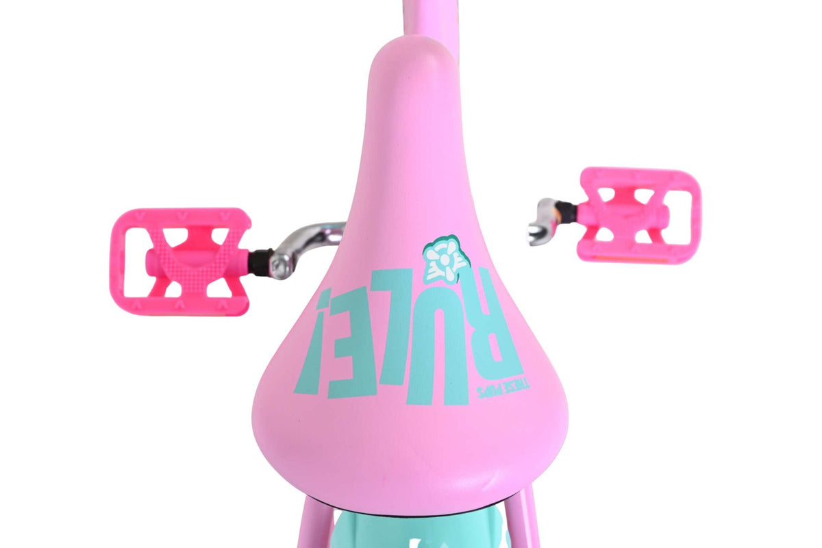 Volare Paw Patrol Kinderfiets - Meisjes - 12 inch - Roze (detail)