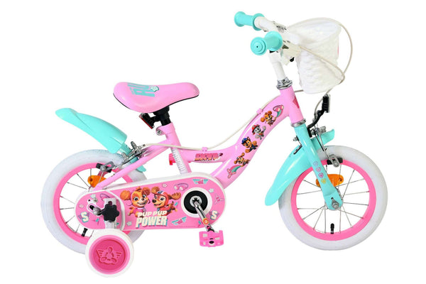Paw Patrol Kinderfiets – Jongens – Twee handremmen 12 inch Roze
