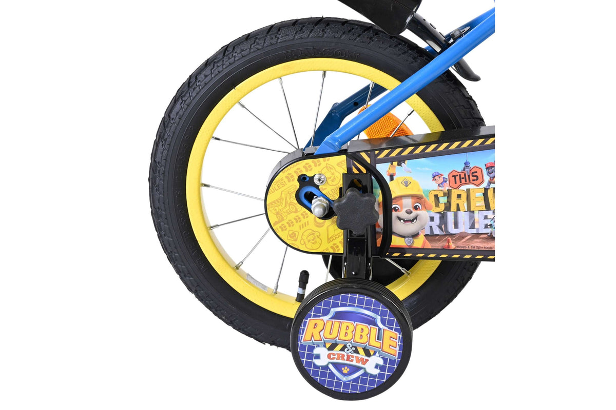 Volare Rubble & Crew - Kinderfiets - Jongens - 14 inch - Blauw (detail)