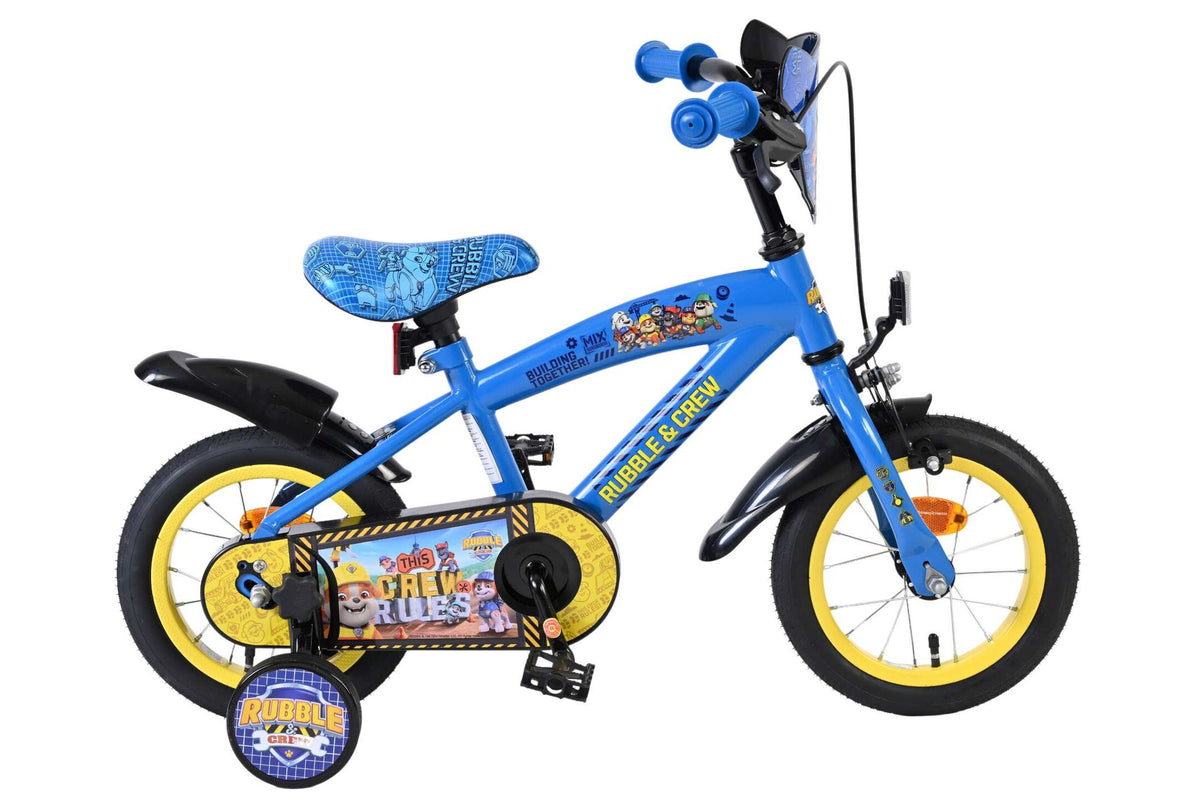 Rubble & Crew - Kinderfiets - Jongens - 12 inch - Blauw
