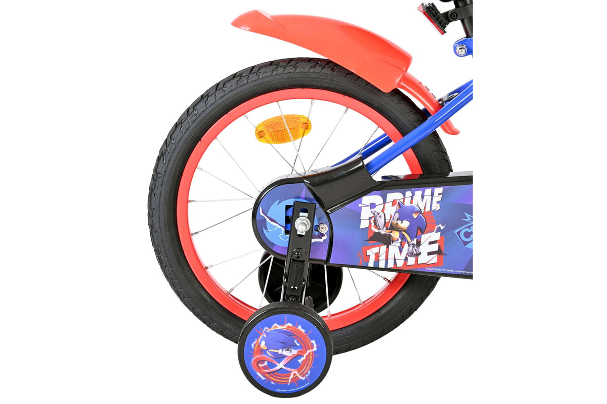 Volare Sonic Kinderfiets - Jongens - 16 inch - Blauw (detail)