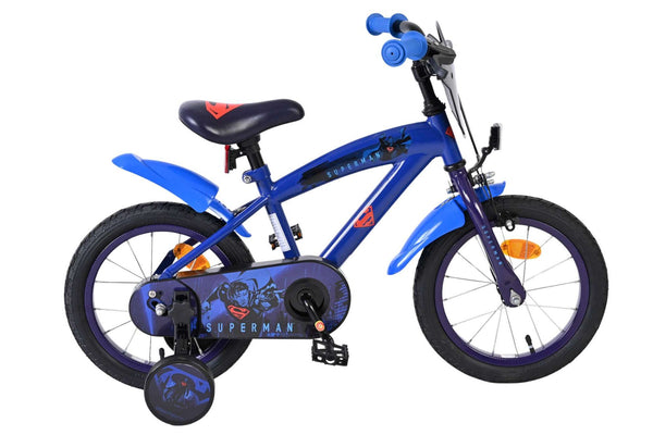 Volare Superman Kinderfiets – Jongens 14 inch Blauw