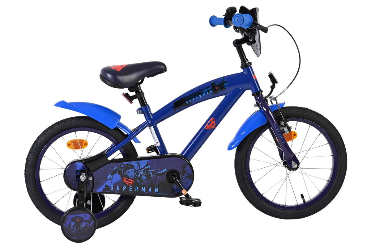 Volare Superman Kinderfiets – Jongens 16 inch Blauw