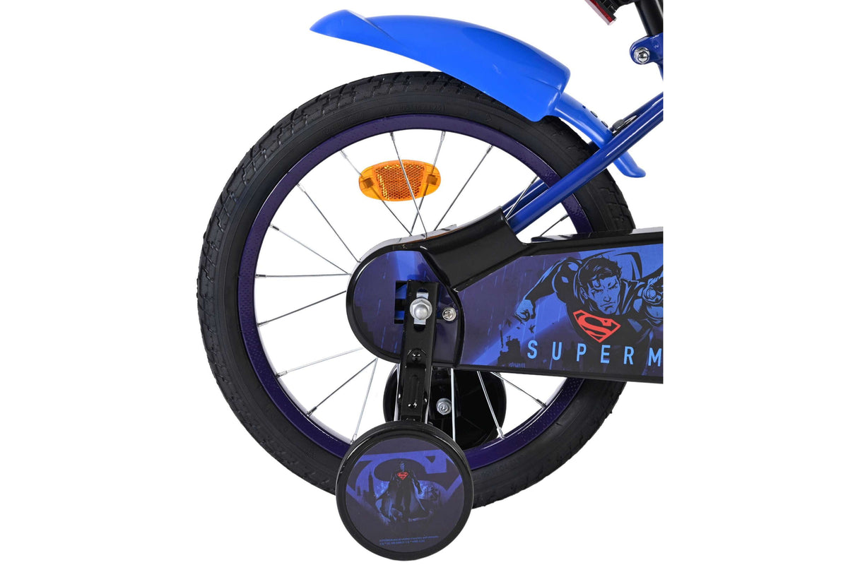 Volare Superman Kinderfiets - Jongens - 16 inch - Blauw (detail)