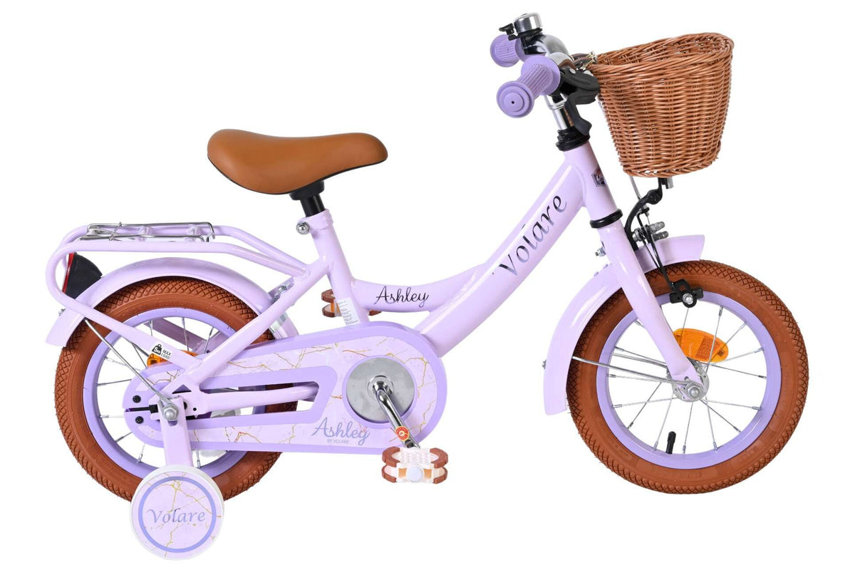 Volare Ashley Kinderfiets – Meisjes 12 inch Lila