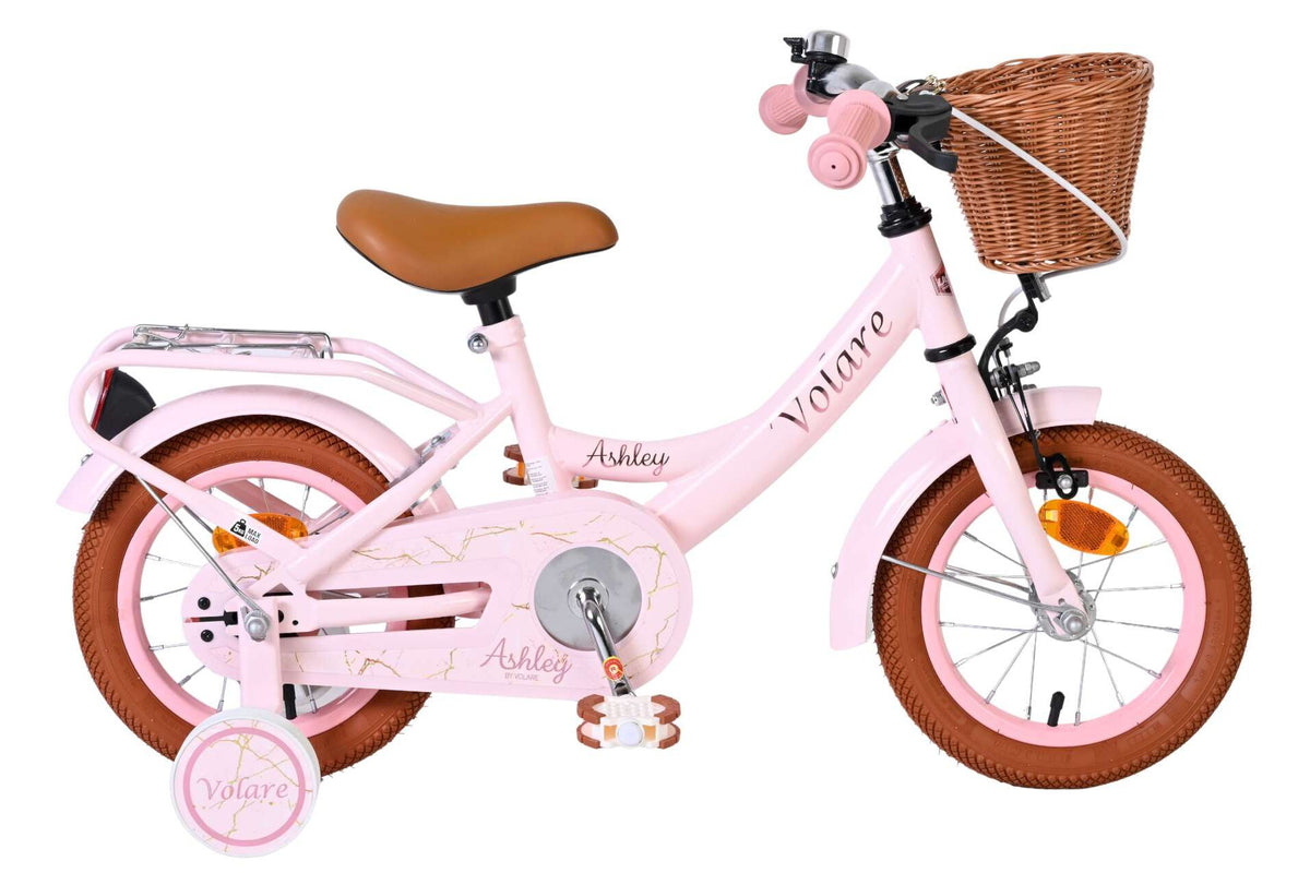 Volare Ashley Kinderfiets – Meisjes 12 inch Roze