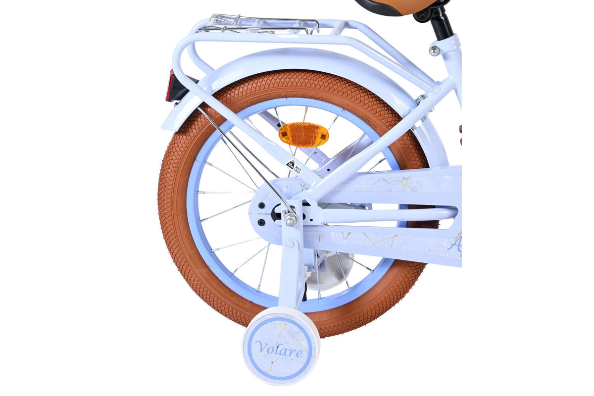 Volare Ashley Kinderfiets - Meisjes - 16 inch - Pastel Blauw 16 inch (detail)