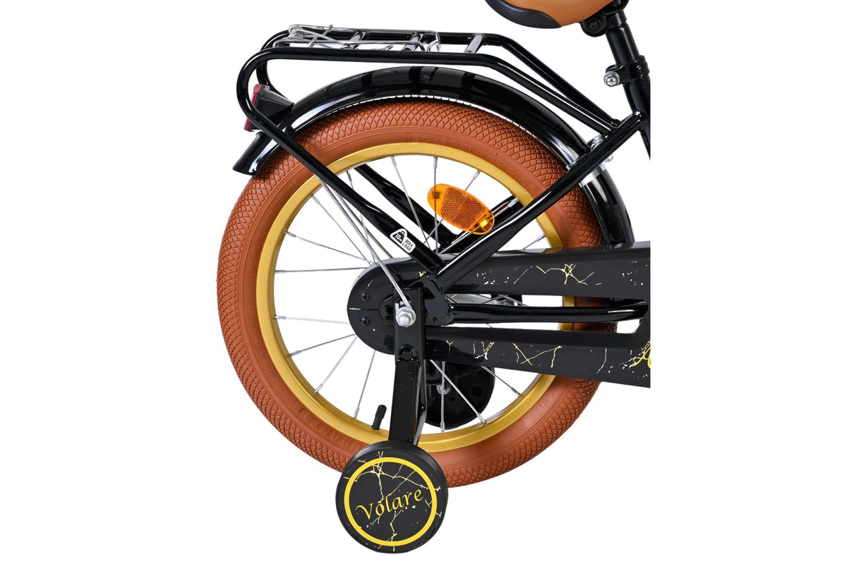 Volare Ashley Kinderfiets - Meisjes - 16 inch - Zwart (detail)