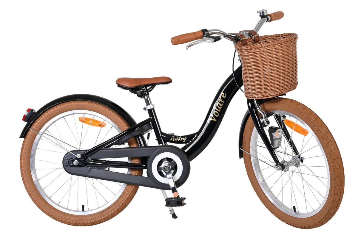 Volare Ashley Kinderfiets Meisjes 20 inch Zwart (detail)