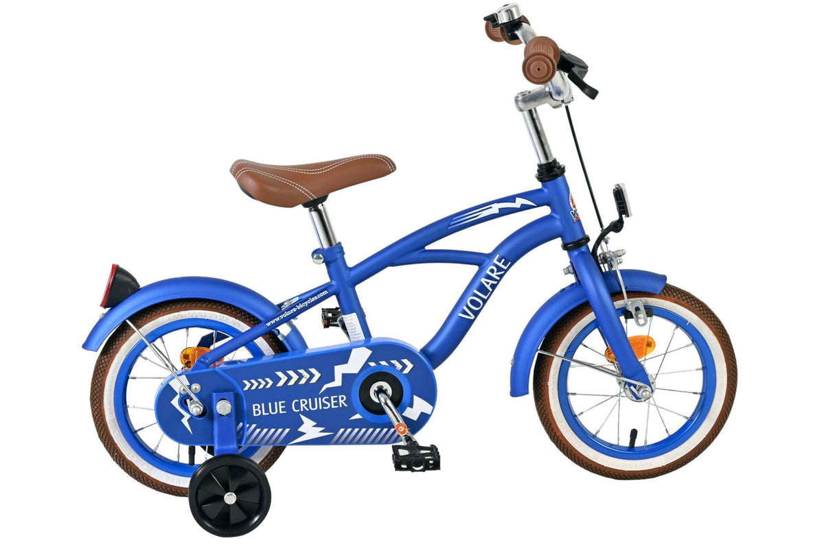 Volare Blue Cruiser Kinderfiets - Jongens - 12 inch - Blauw 12 inch