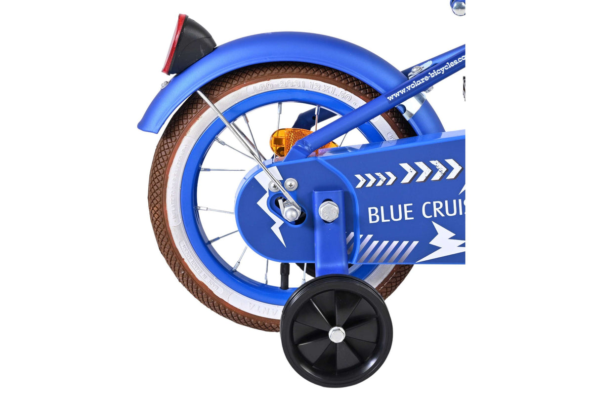 Volare Blue Cruiser Kinderfiets - Jongens - 12 inch - Blauw (detail)
