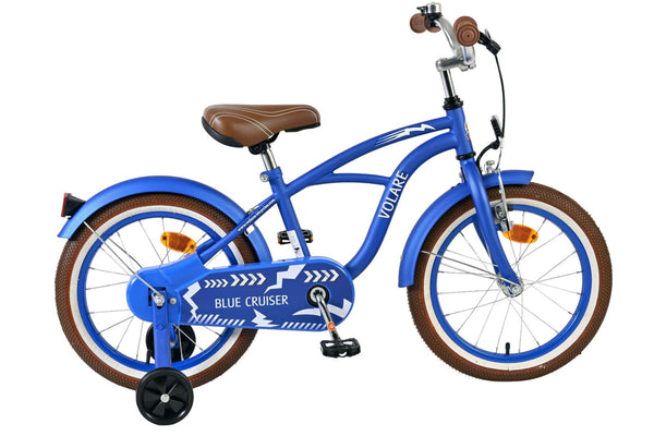Volare Blue Cruiser Kinderfiets - Jongens - 16 inch - Blauw 16 inch
