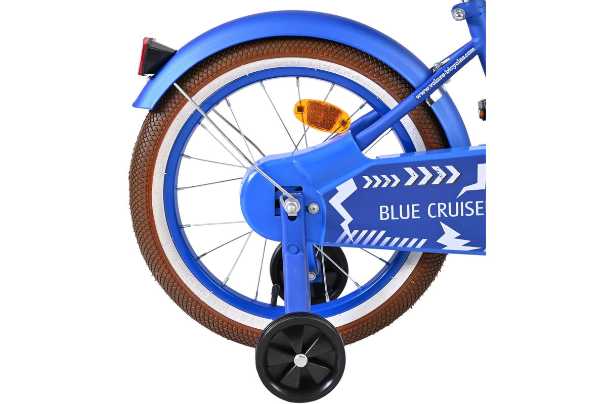 Volare Blue Cruiser Kinderfiets - Jongens - 16 inch - Blauw 16 inch (detail)