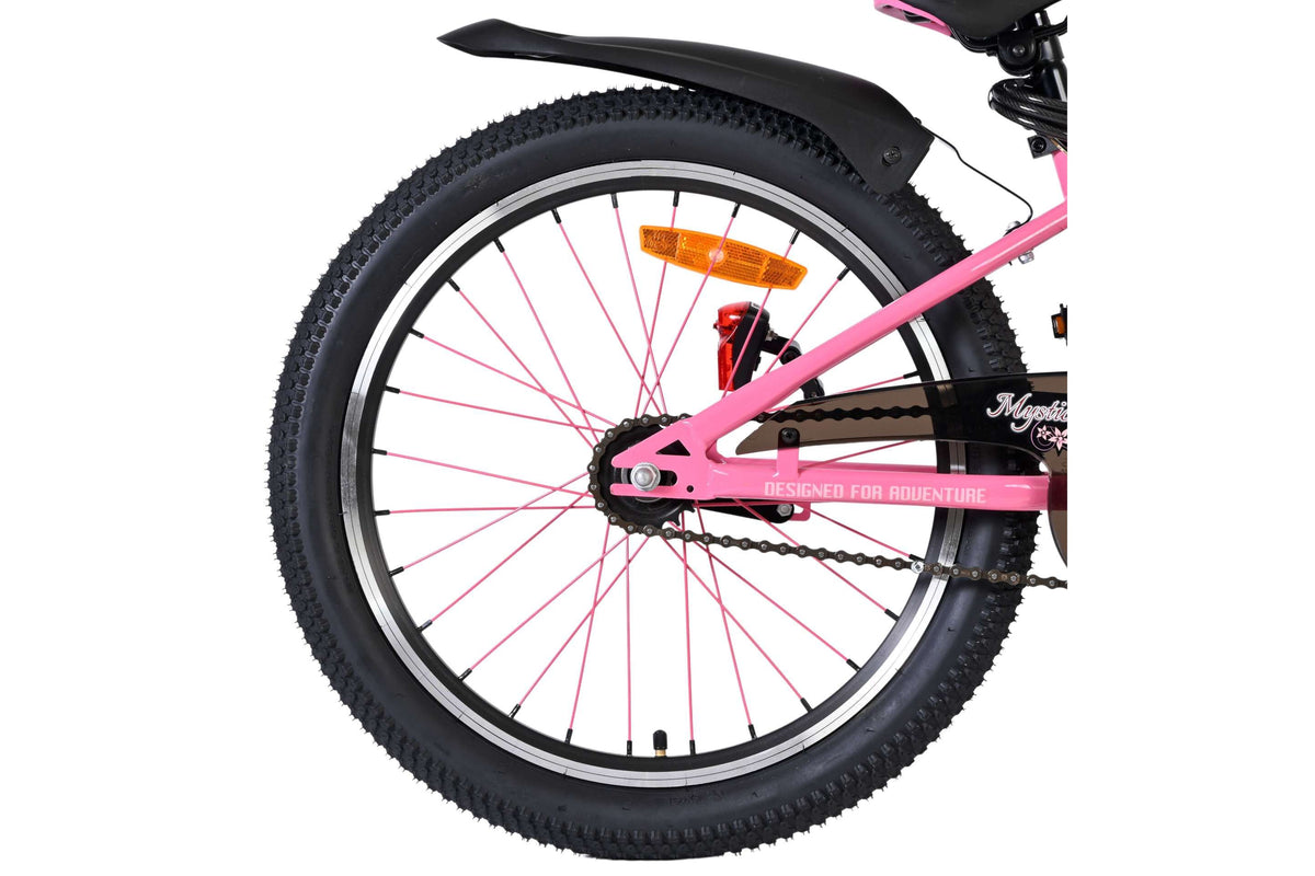 Volare Mystic Kinderfiets - 20 inch - Roze (detail)