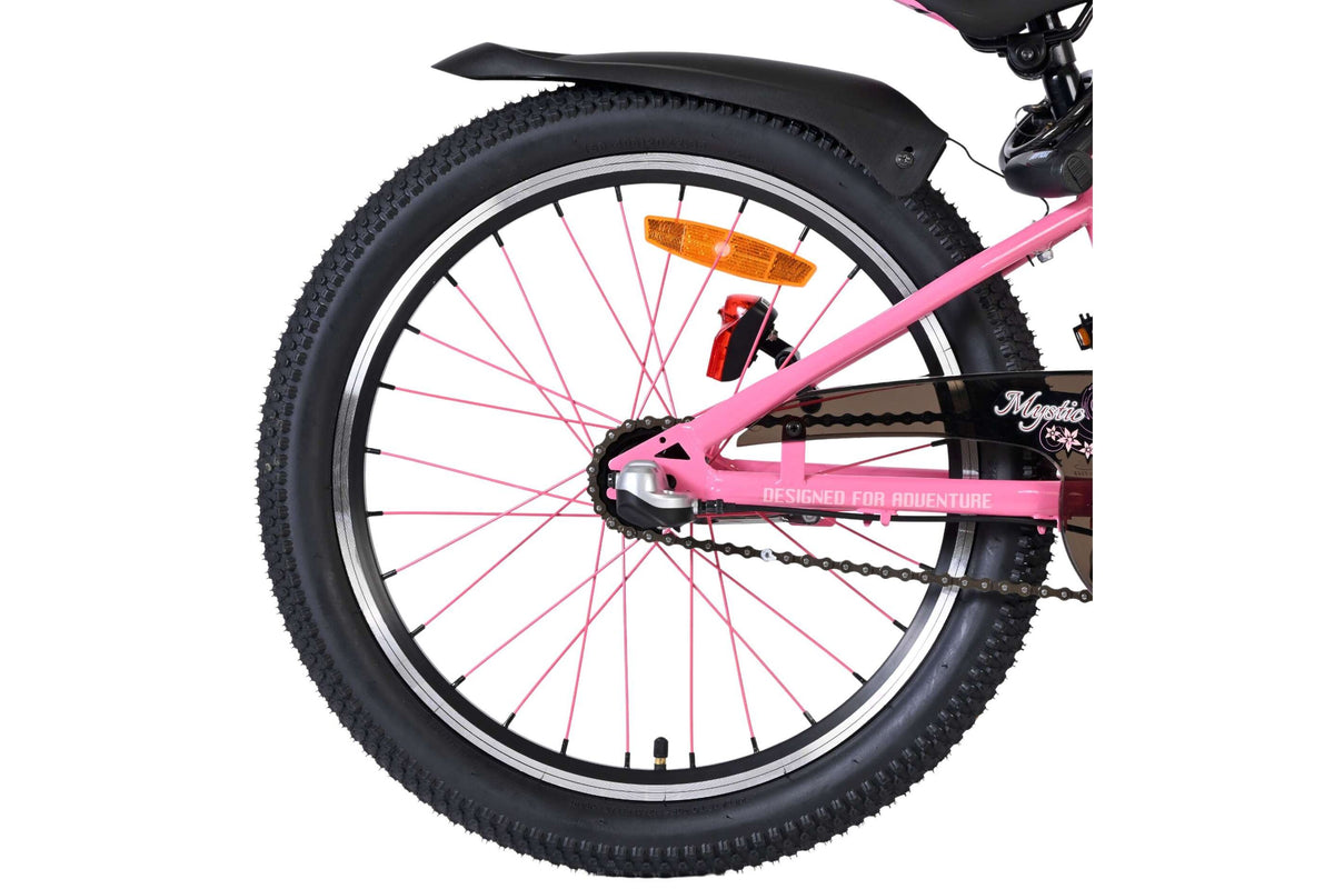 Volare Mystic Kinderfiets - 20 inch - Roze - Nexus 3 (detail)