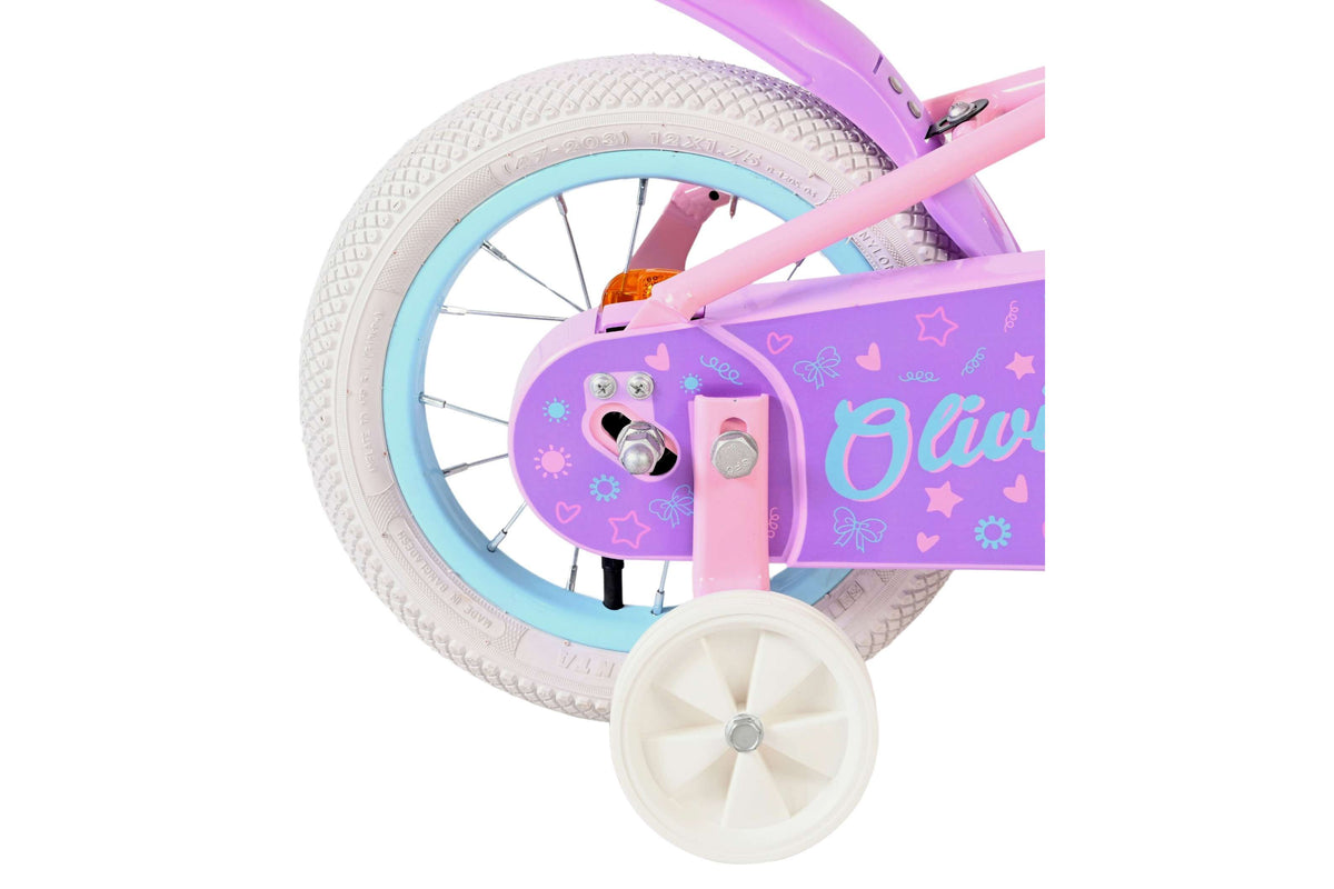 Volare Olivia Kinderfiets - Meisjes - 12 inch - Roze (detail)