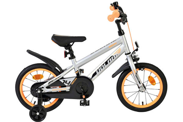 Volare Rocky Kinderfiets - Jongens - 14 inch - Grijs 14 inch