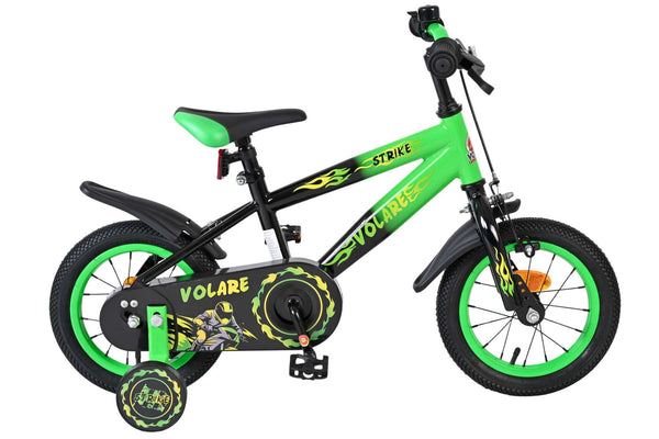 Volare Strike Kinderfiets – Jongens 12 inch Zwart/Groen