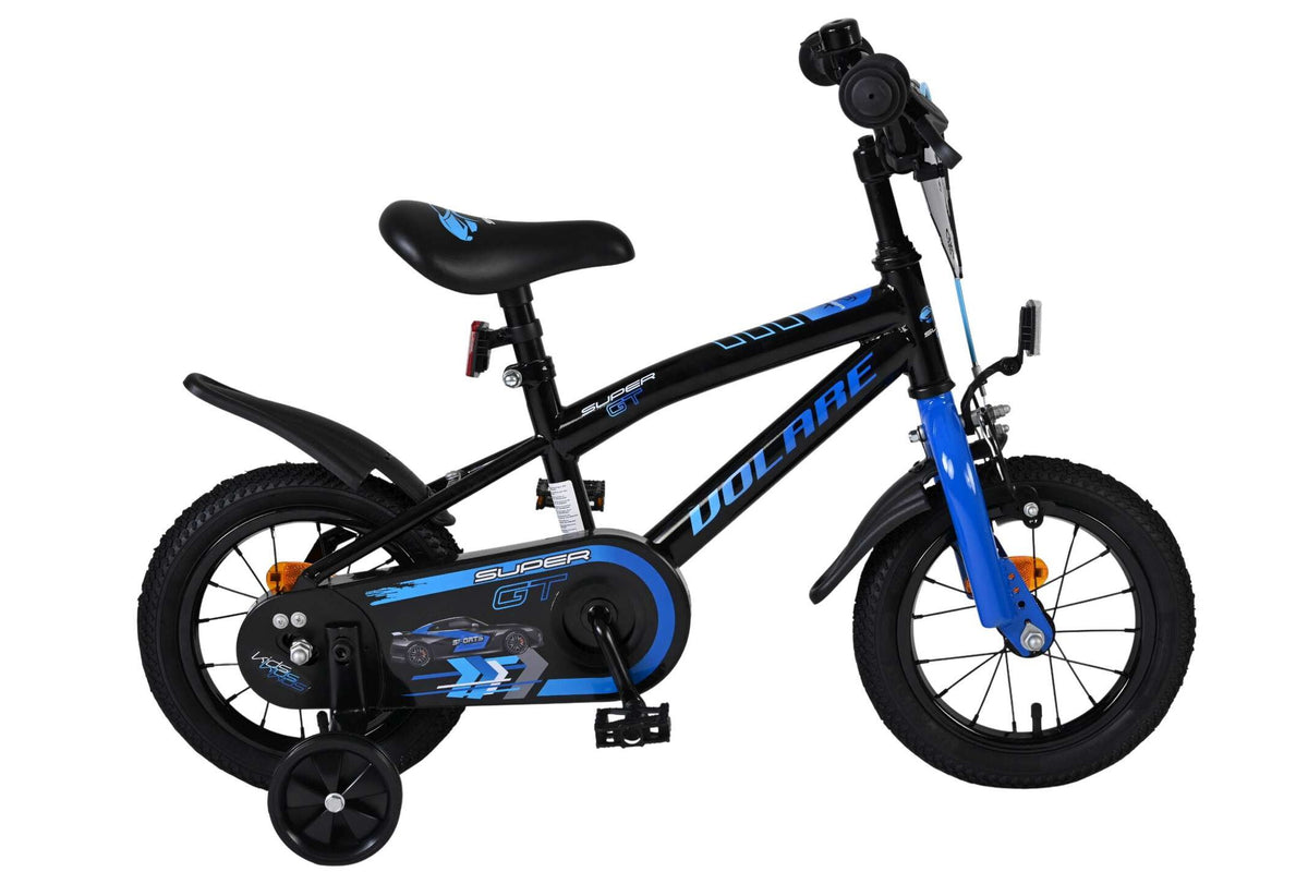 Volare Super GT Kinderfiets - Jongens - 12 inch - Blauw 12 inch
