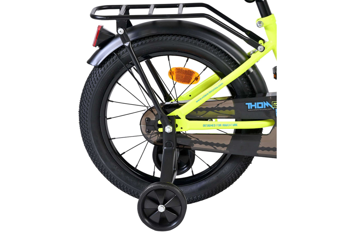 Volare Thombike Kinderfiets – Jongens 16 inch Blauw/Geel (detail)
