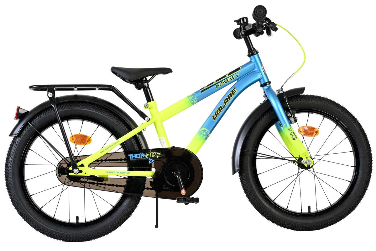 Volare Thombike Kinderfiets – Jongens 18 inch Blauw/Geel