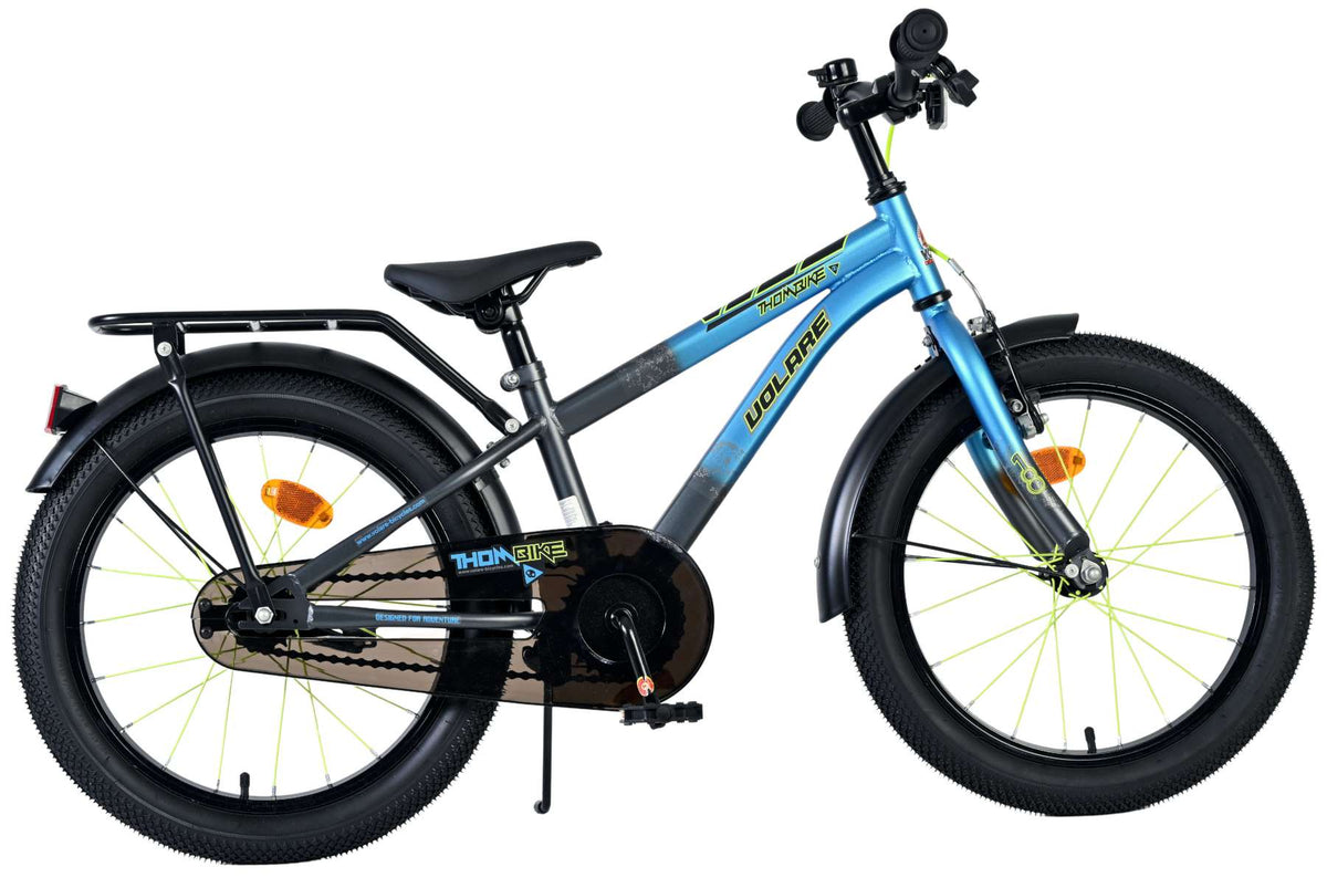 Volare Thombike Kinderfiets – Jongens 18 inch Blauw/Grijs